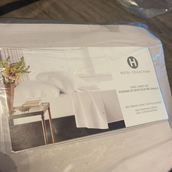 Hotel Collection
500 Thread Count Egyptian Cotton 4-Piece Sheet Set - Picture 3 of 4